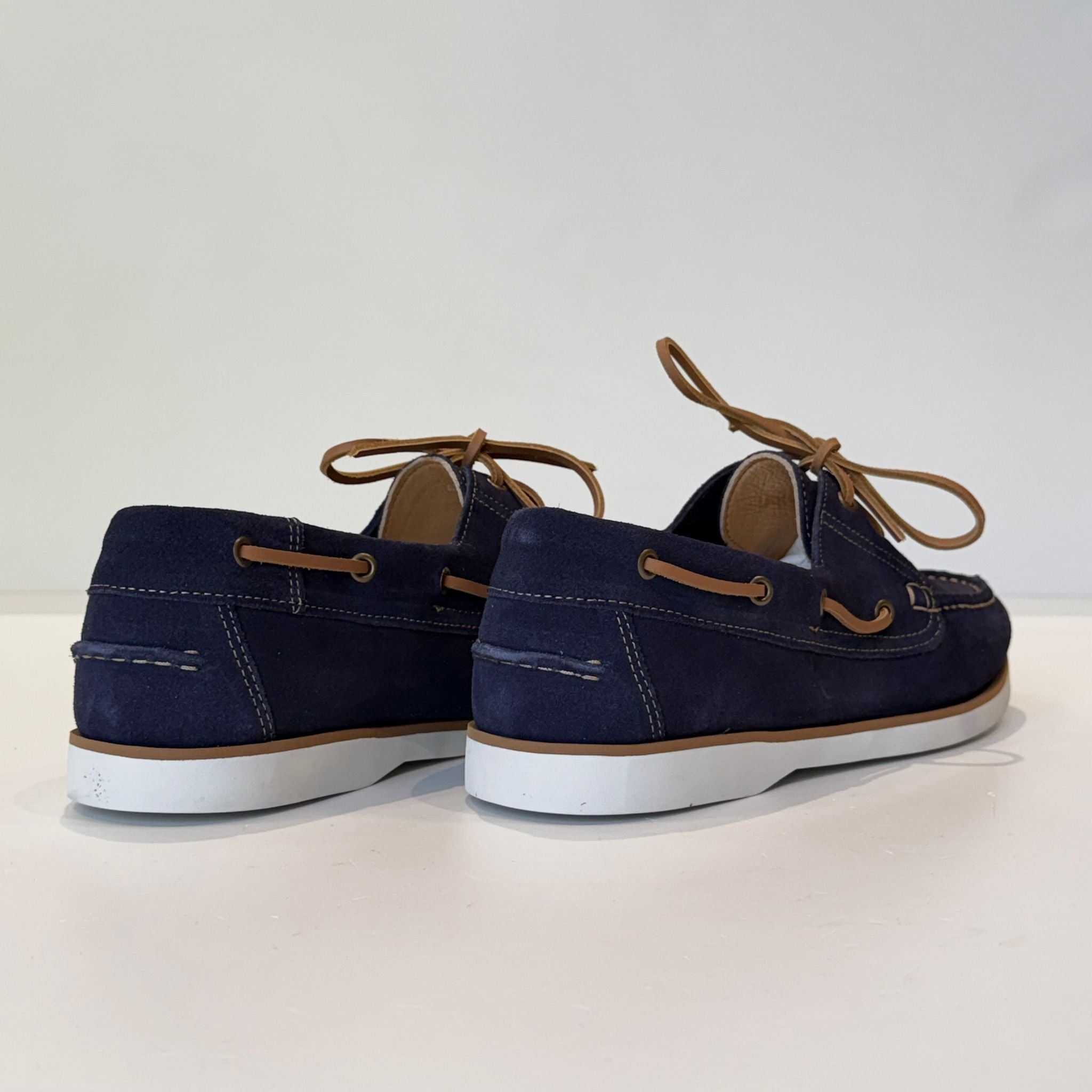 S6-4247/565 Mocassino Vela Suede Navy Man