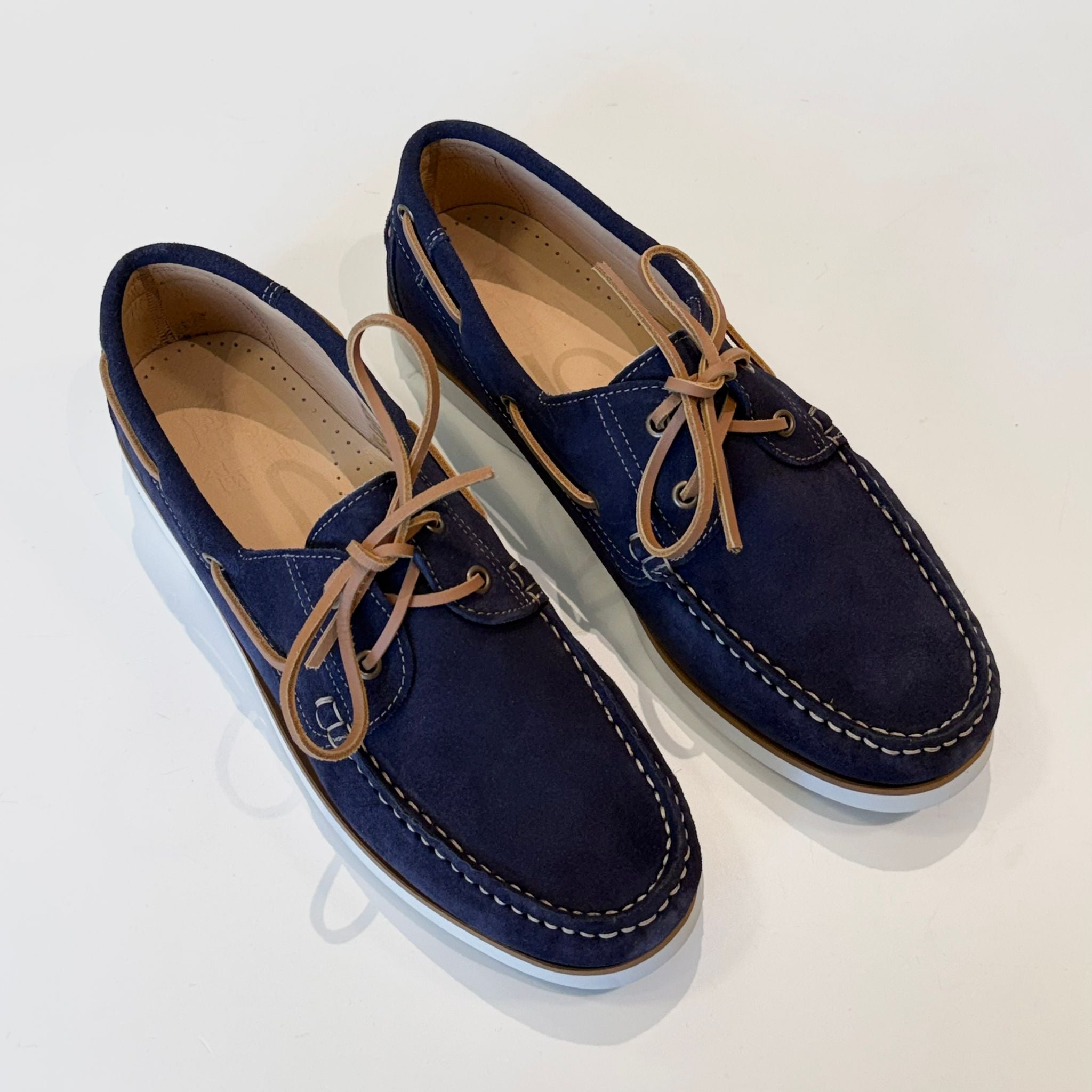S6-4247/565 Mocassino Vela Suede Navy Man
