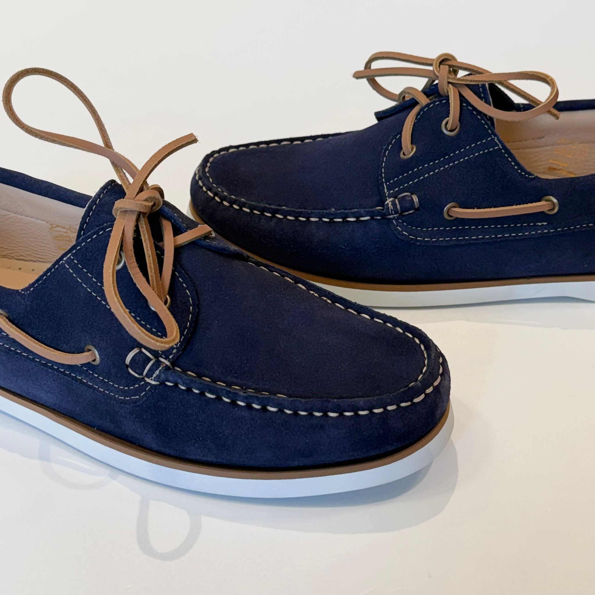 S6-4247/565 Mocassino Vela Suede Navy Man