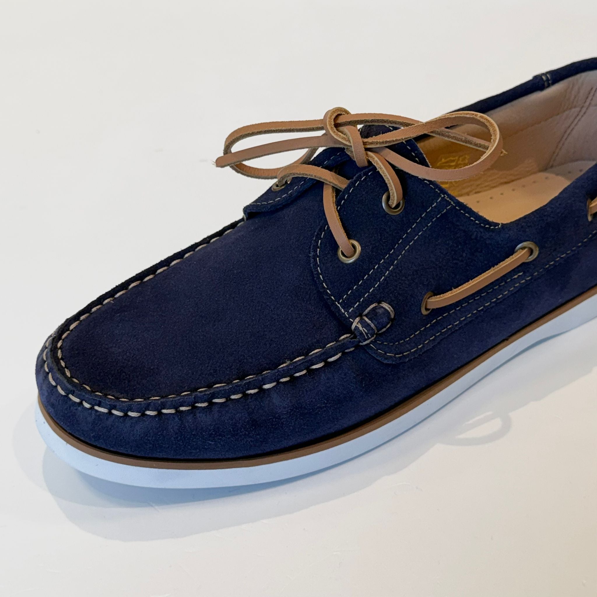 S6-4247/565 Mocassino Vela Suede Navy Man
