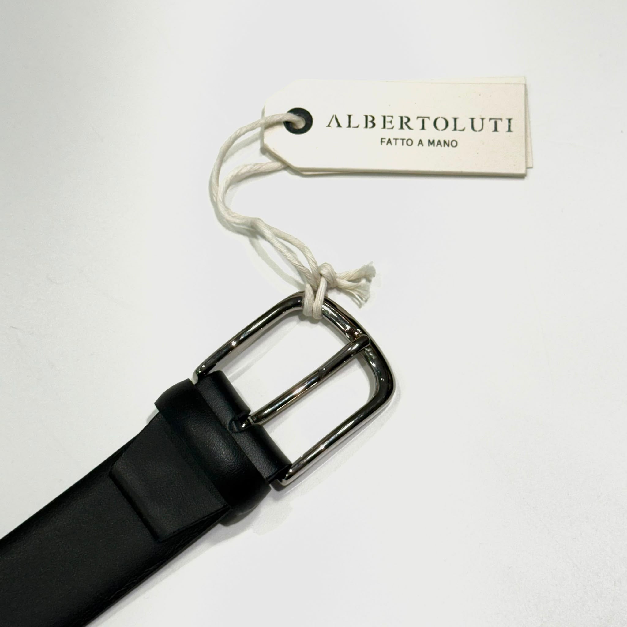 03/35 Cintura In Pelle Nero