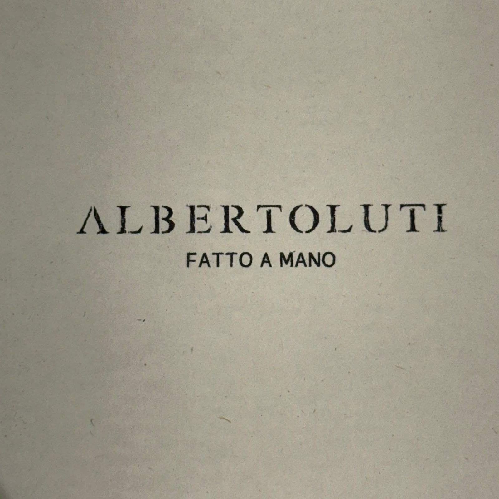 697/30 Cintura In Pelle Vintage Moro