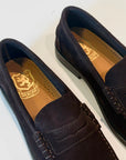 W6-Mocassino College Camoscio Dark Brown Man