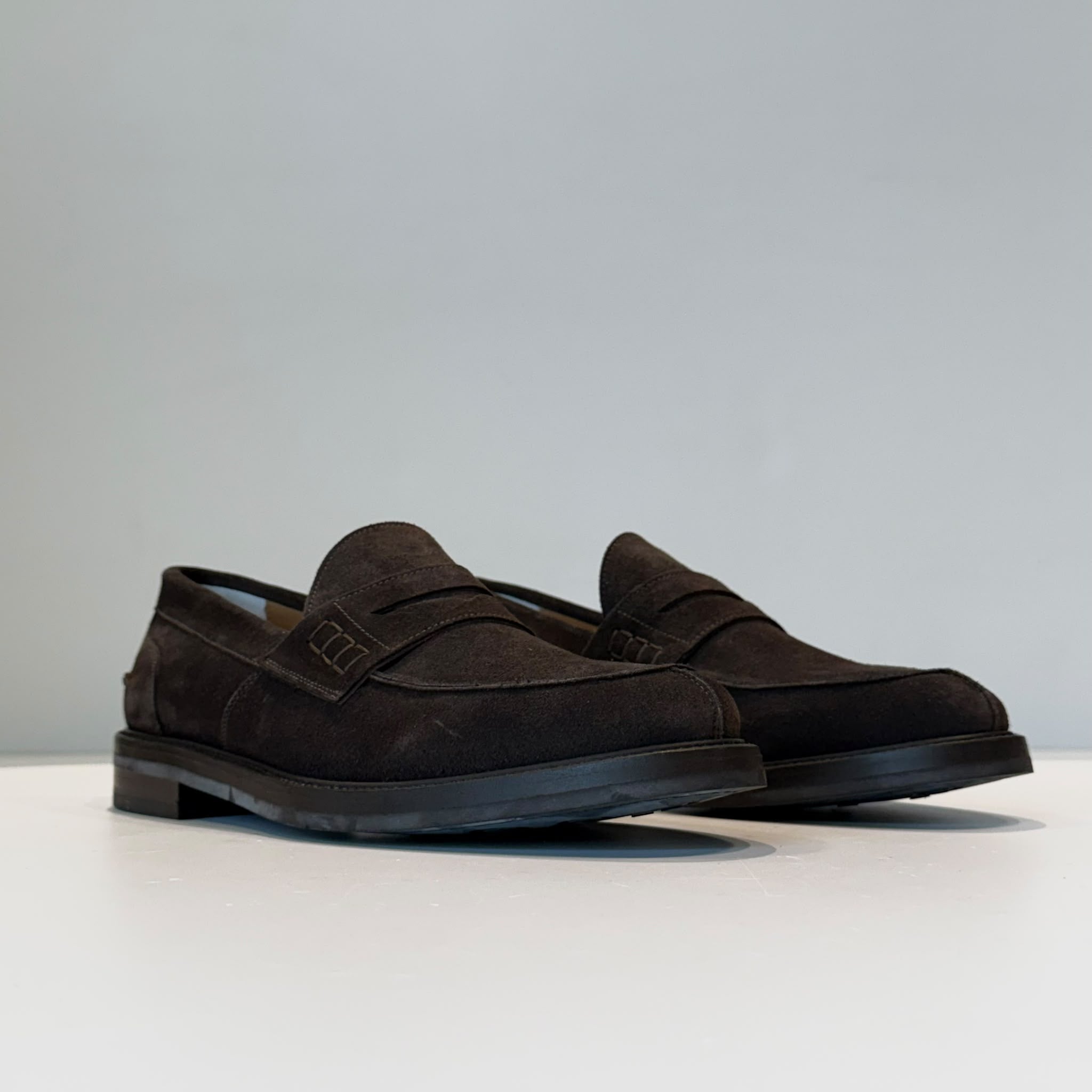 W6-GB01 Mocassino Softy Camoscio Pepe Man