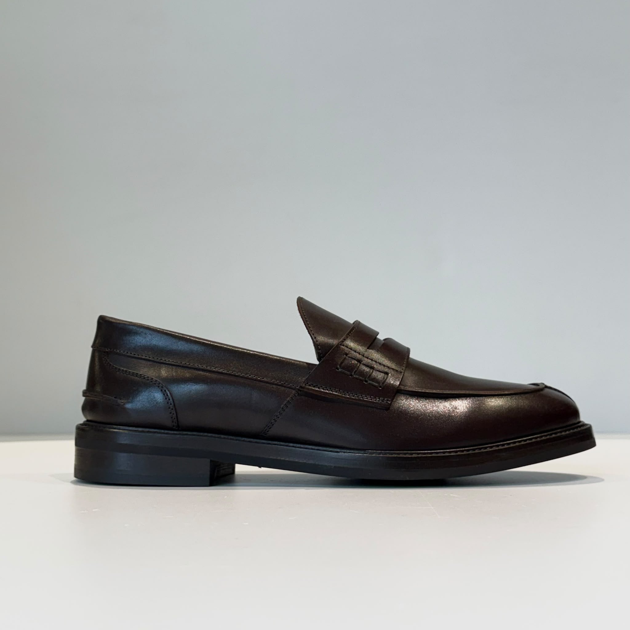 W6-GB01 Mocassino Lux Ebano Man
