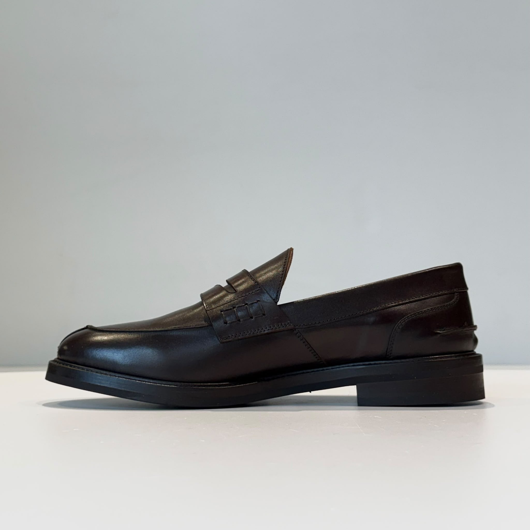 W6-GB01 Mocassino Lux Ebano Man