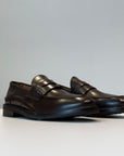 W6-GB01 Mocassino Lux Ebano Man