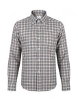 W6-RX4CLY Camicia Regular Quadri Beige Man