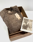UW6-MANAGER Maglia JAMES HAMPTON Girocollo Cioccolato/Sabbia Man