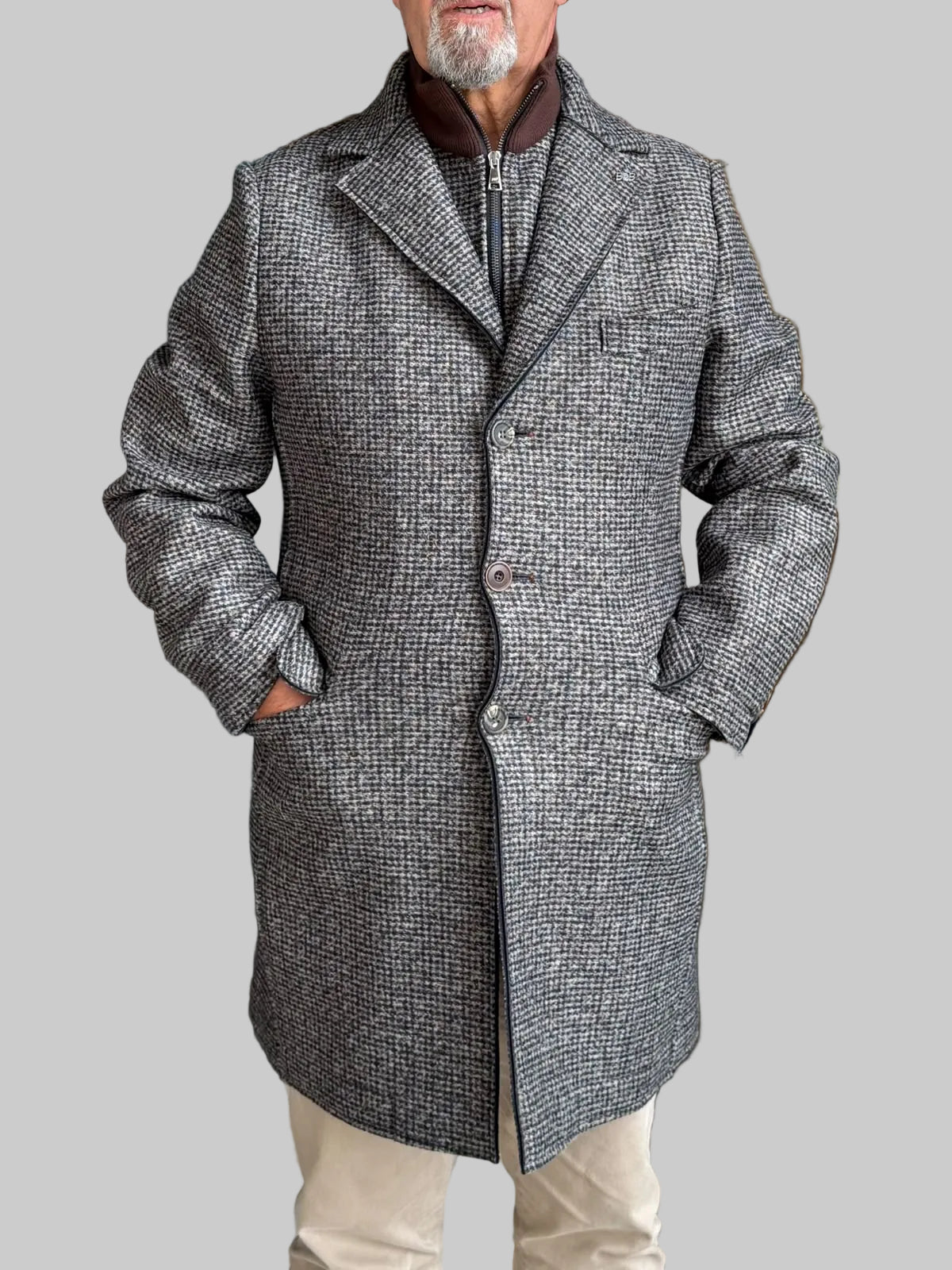W6-PAINT459 Cappotto Stampa Col29 Man