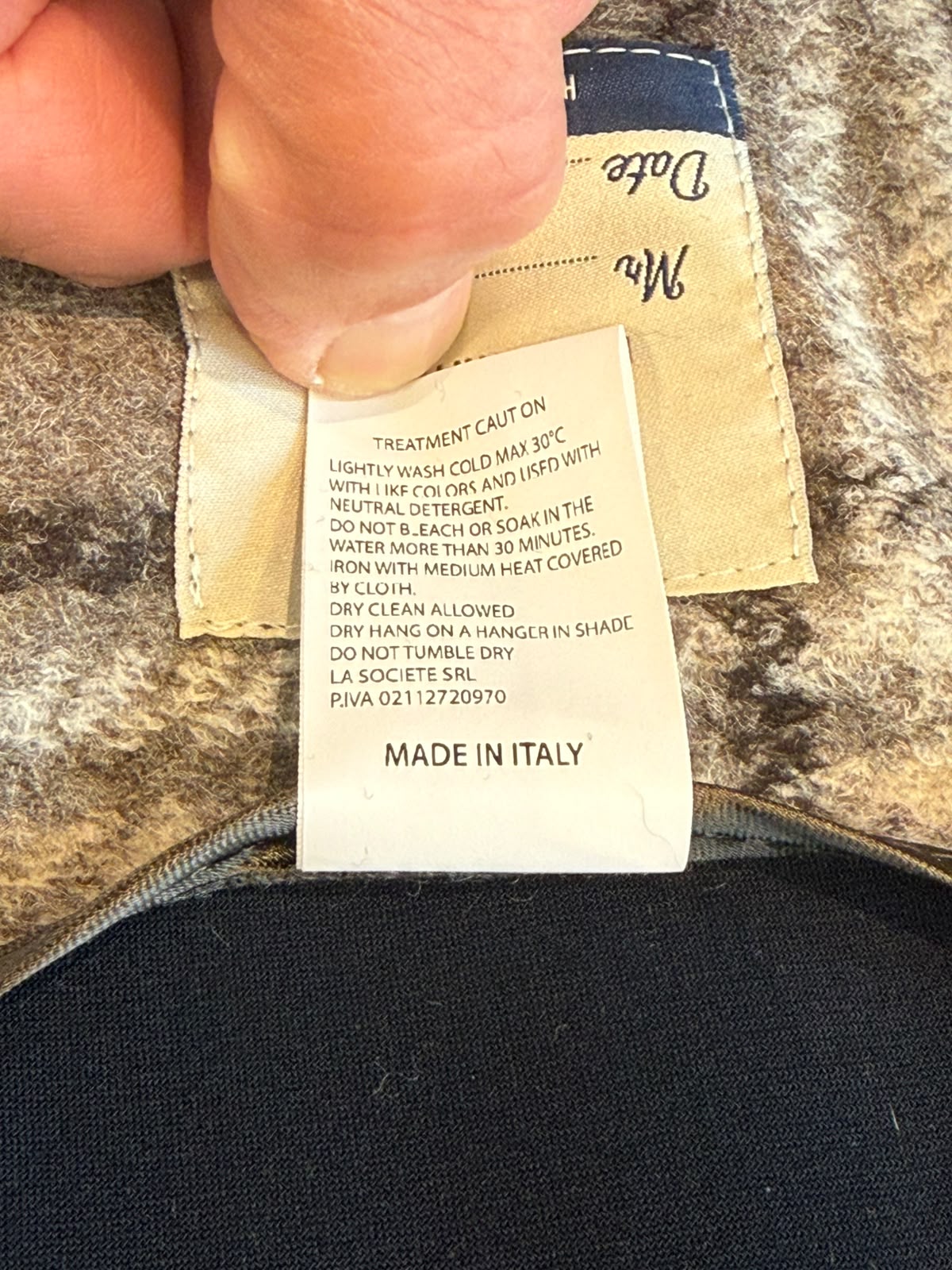 W6-PAINT459 Cappotto Stampa Col29 Man