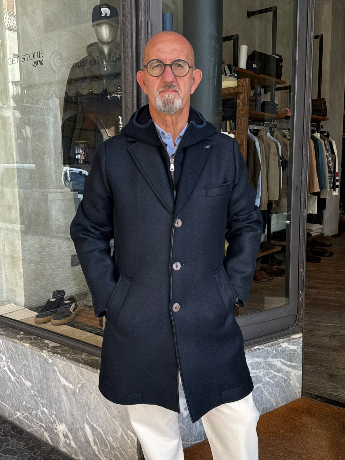 W6-ANDY444 Cappotto Notte Man