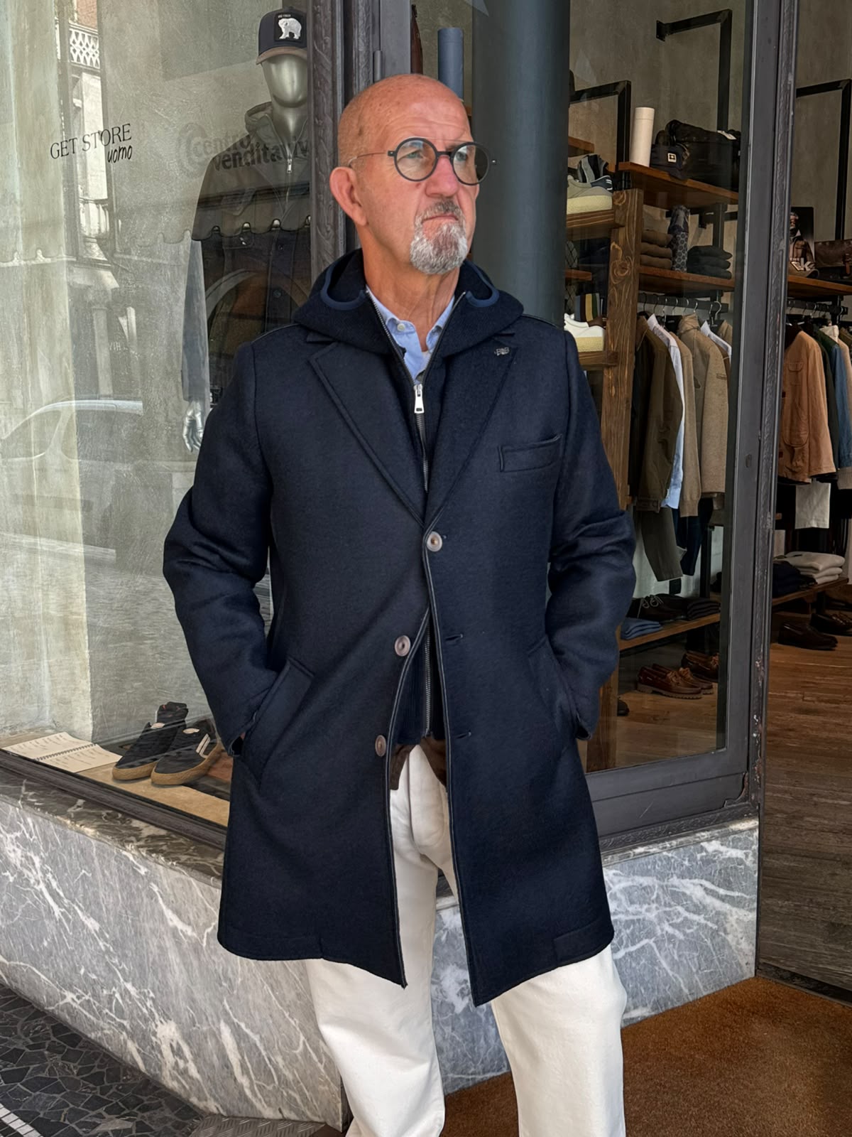 W6-ANDY444 Cappotto Notte Man
