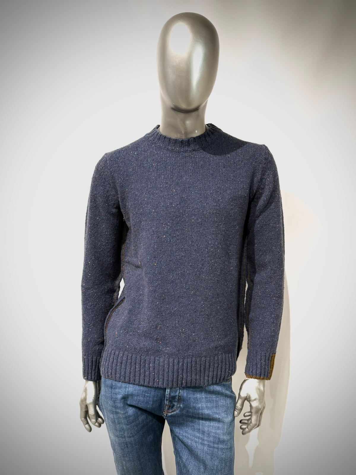 W6-MIX Maglia Girocollo Jeans Man