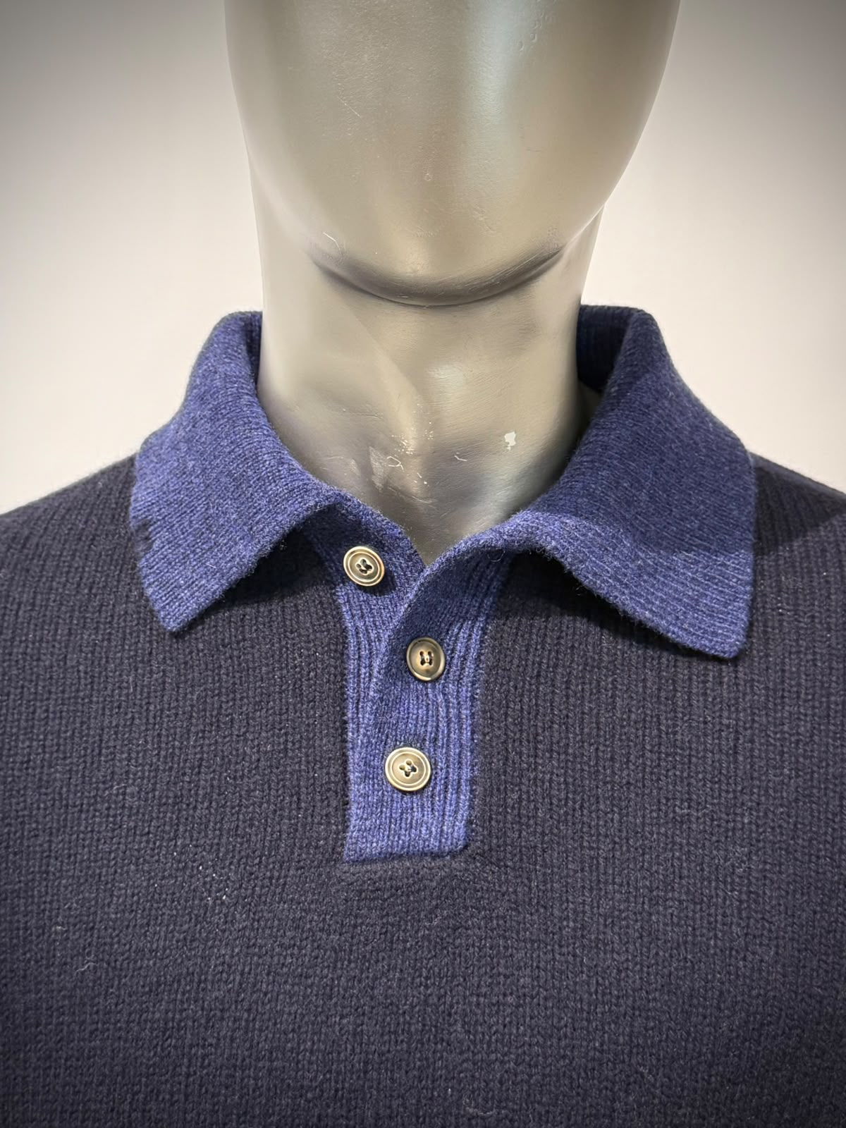 W6-ALLEN Polo Lana Color Block Var.2 Man