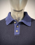 W6-ALLEN Polo Lana Color Block Var.2 Man
