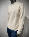 W6-0193 Maglia Girocollo Ecru01 Man
