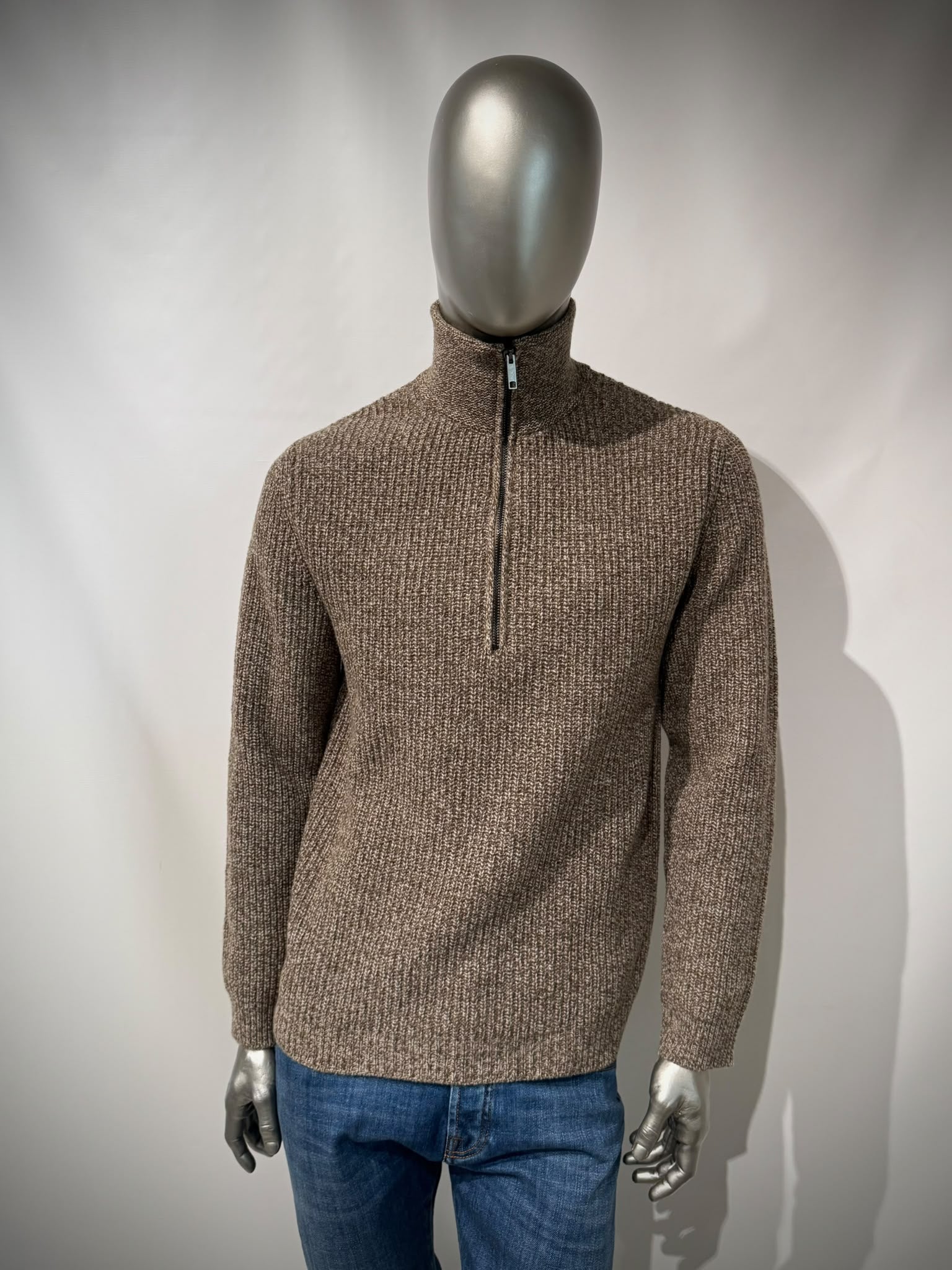 W6-0248 Polo Zip Costa Inglese Corda78 Man