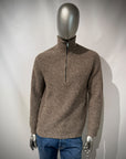 W6-0248 Polo Zip Costa Inglese Corda78 Man