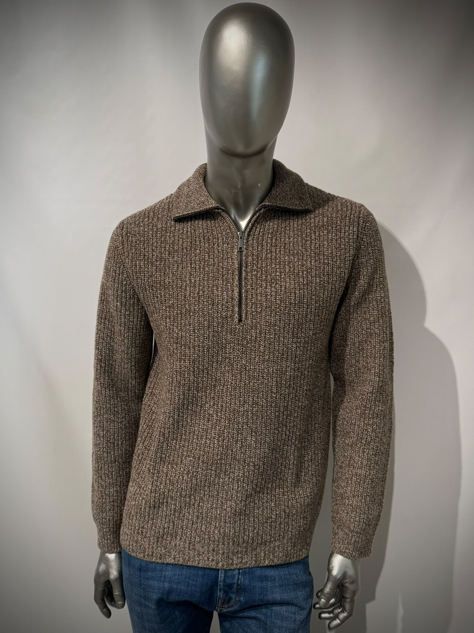 W6-0248 Polo Zip Costa Inglese Corda78 Man