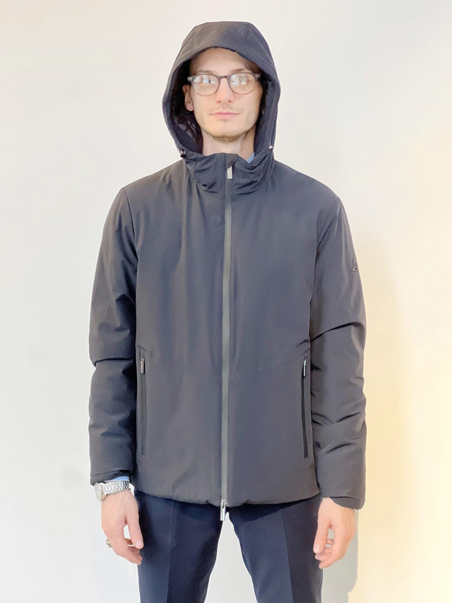 4005 GS TECH Softshell Corto Cappuccio Blu Man