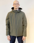 4005 GS TECH Softshell Corto Cappuccio Militare Man