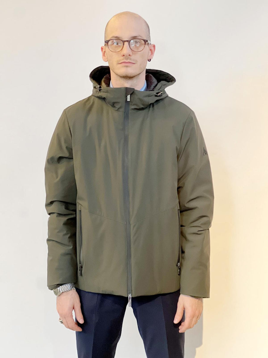 4005 GS TECH Softshell Corto Cappuccio Militare Man