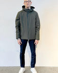 4005 GS TECH Softshell Corto Cappuccio Militare Man