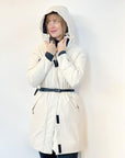 DW4-CW039 Parka Ivory Woman