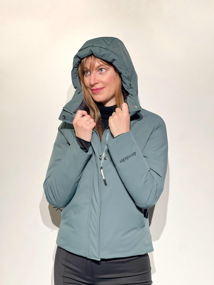 DW4-JW035 Jacket Short Scarabeo Green Woman