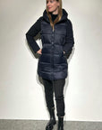 DW4-CW045 Jacket Combined Blu Woman