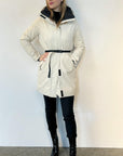 DW4-CW039 Parka Ivory Woman