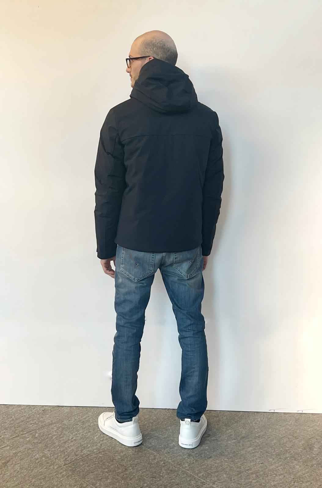 UW4-JM014 Jacket Short Blu Man