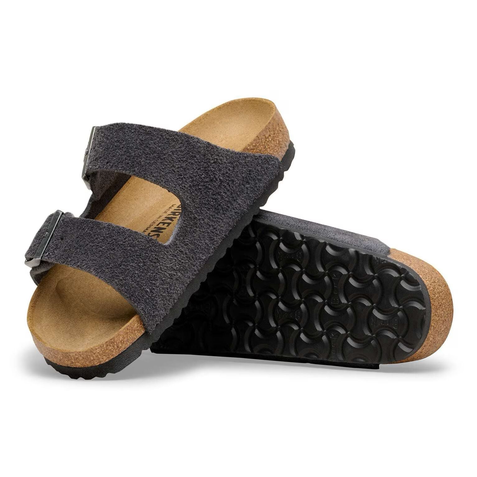 1031625 Arizona Suede Charcoal Man