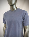 S6-0905 T-Shirt Cotone Organico Blue Man