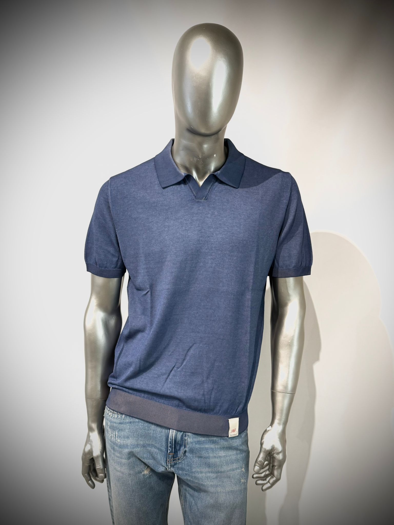 S6-PERRY Polo Reversibile Inchiostro/Yuta Man
