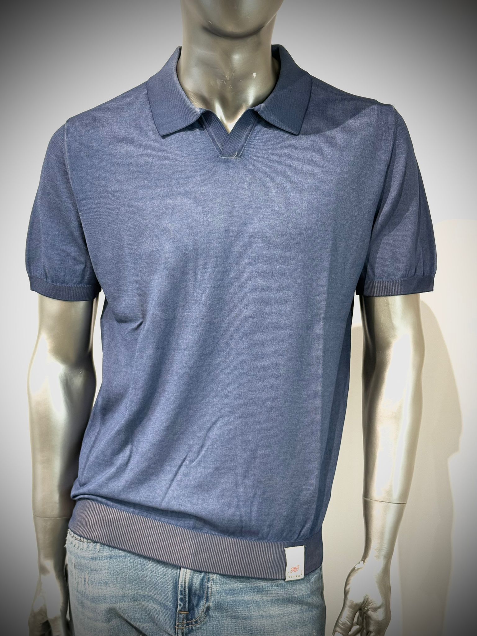 S6-PERRY Polo Reversibile Inchiostro/Yuta Man