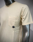 US6- T-Shirt Pocket Jersey Light Yellow Man