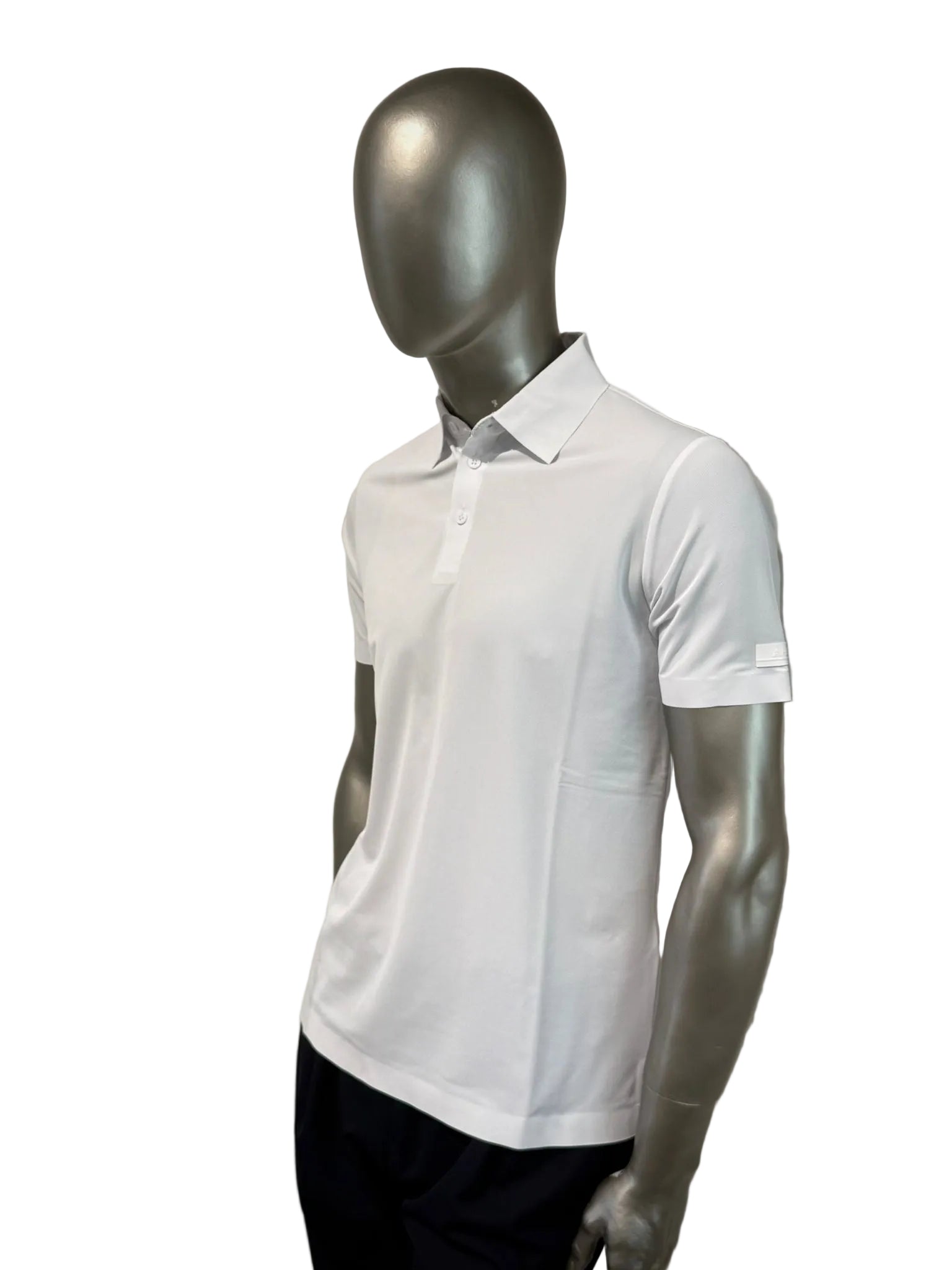 S6-0003 POLO Oxford 3D Bianco Man