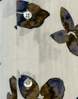 S6-4203 Camicia Jacqard Fiori Blu Brown Man