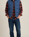 W6-SEATTLE Gilet Down Vest Deep Blue Man