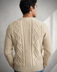 UW6-THE KING OF COOL Maglia STEVE McQUEEN Girocollo Avorio Man