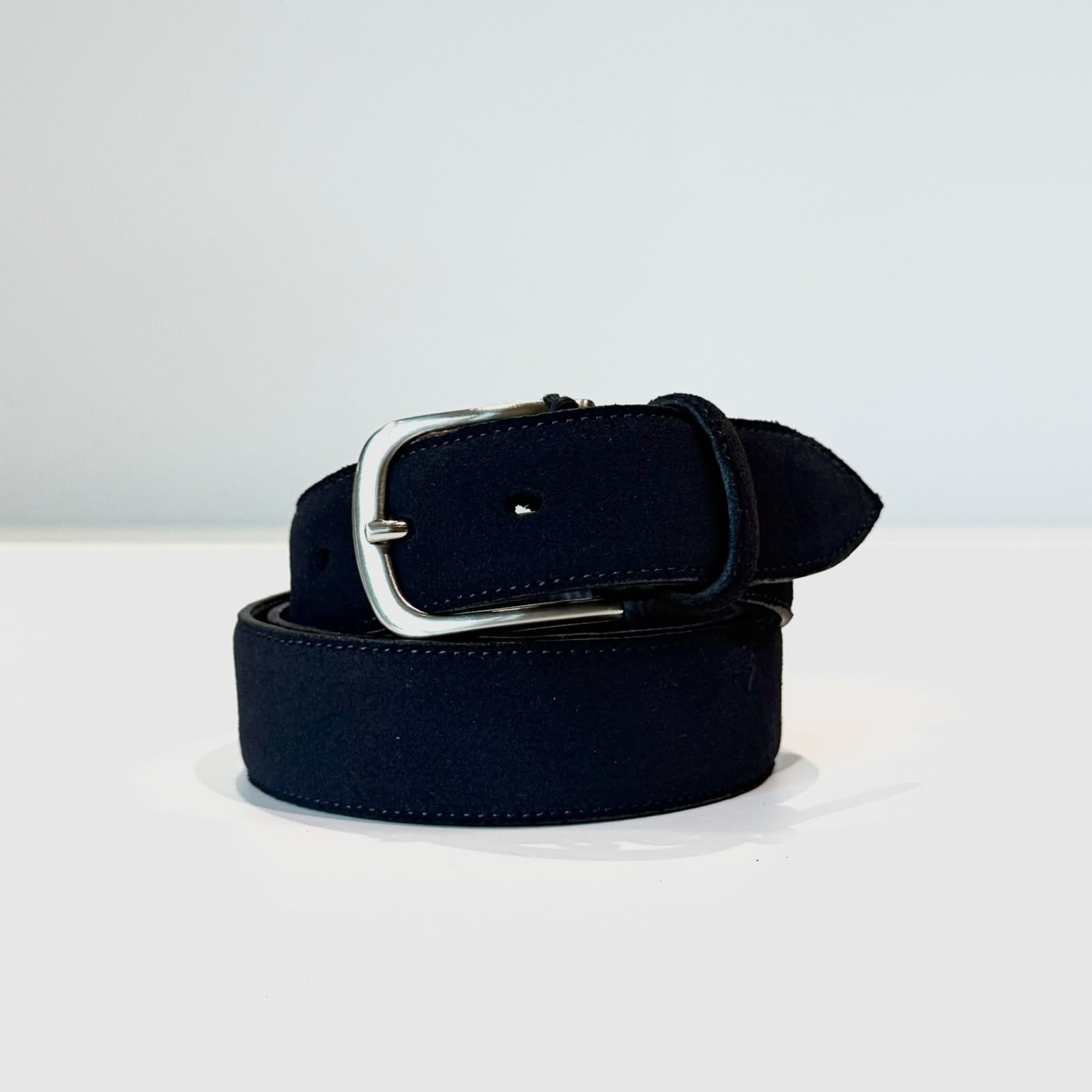 09/35 Cintura Suede Blu