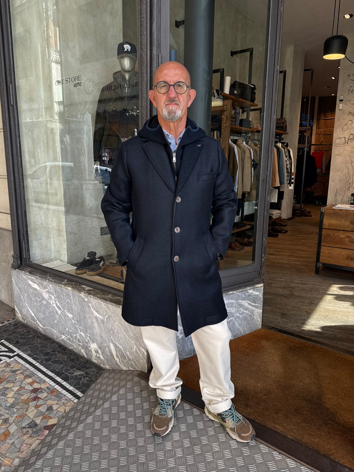W6-ANDY444 Cappotto Notte Man
