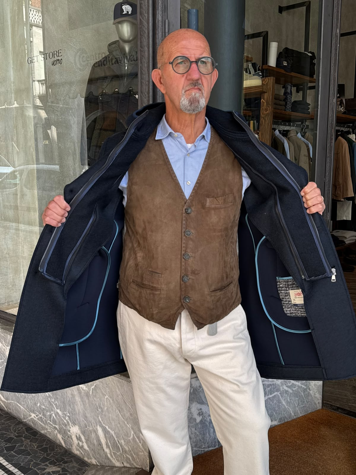 W6-ANDY444 Cappotto Notte Man