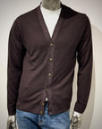 W6-0006 Cardigan Rasato Moro33 Man