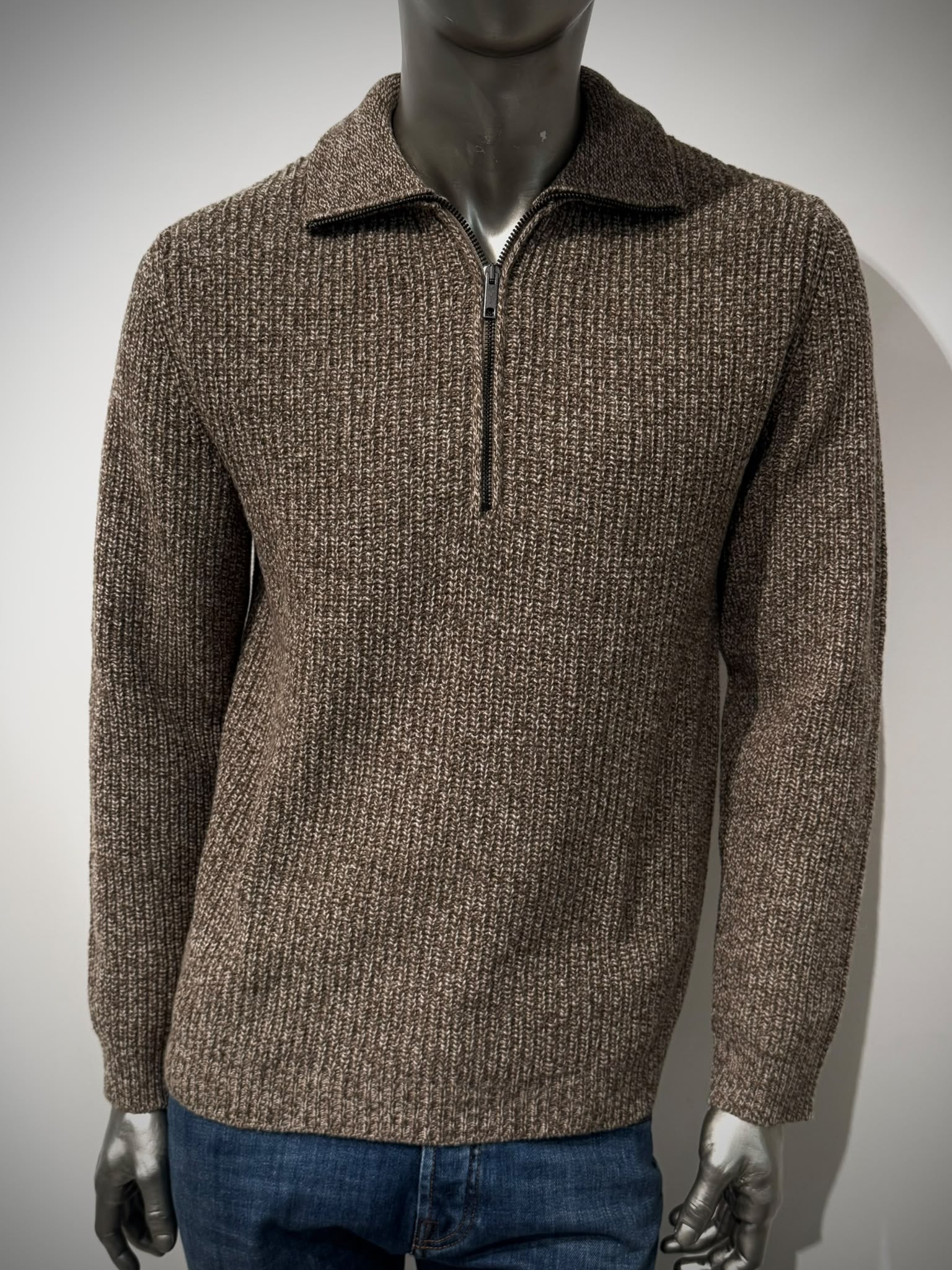 W6-0248 Polo Zip Costa Inglese Corda78 Man