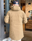 W6-SOILMARK Long Down Jacket Brown Man