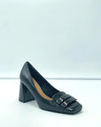 W3-2204 Decollete Punta Quadra Nero