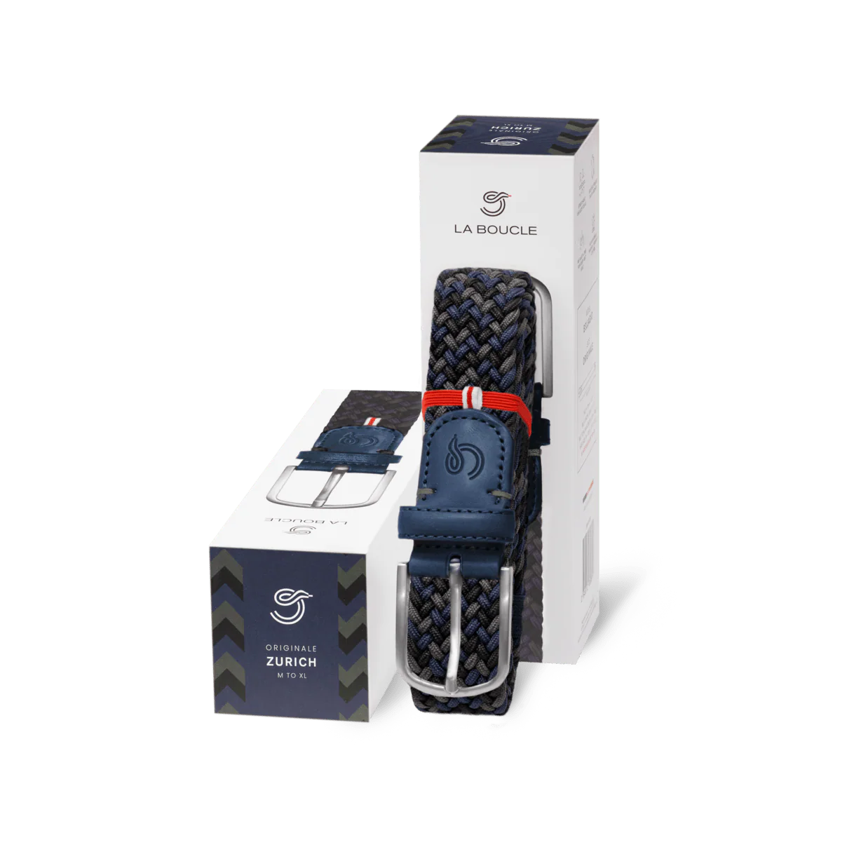 Cintura ELAS ZURICH TRIO Navy Blue Black Grey